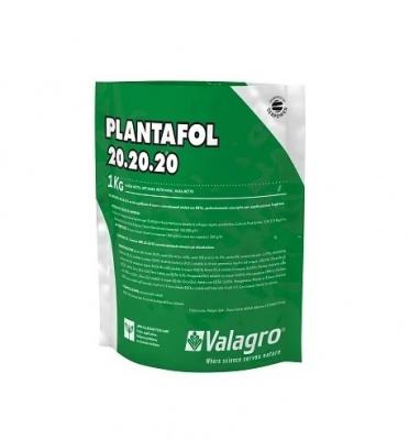 Удобрение PLANTAFOL 20.20.20 (Универсал-рост), 1 кг