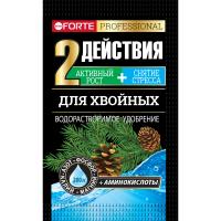 удобрение водорастворимое для хвойных с аминокислотами, bona forte, гарден