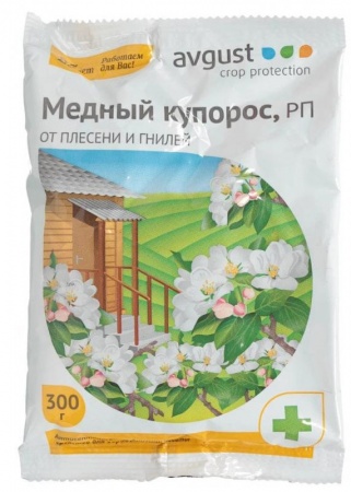 август медный купорос