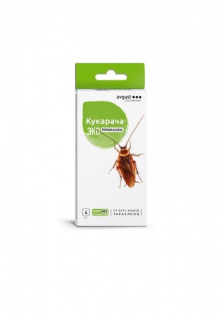 кукарача приманка, avgust, 4х15 гр